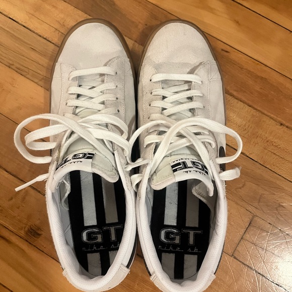 Nike SB Zoom Blazer Low Pro GT Men's Sneakers 11.5 White Gum SK8-DC7695-100 - Picture 3 of 5